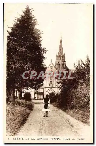 Cartes postales Abbaye de la Grande Trappe Orne Portail