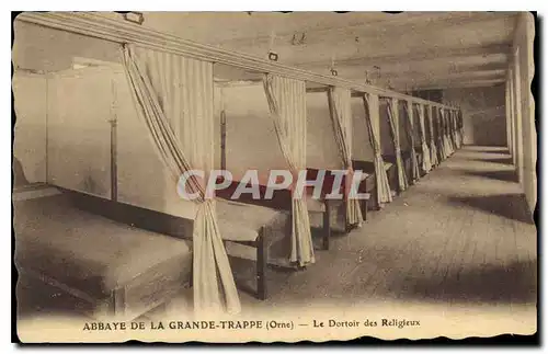 Cartes postales Abbaye de la Grande Trappe Orne Le Dorttoir des Religieux