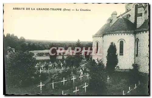 Cartes postales Abbaye de La Grande Trappe Orne Le Cimetiere