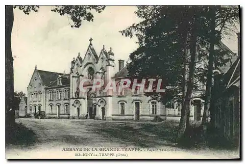 Cartes postales Abbaye de La Grande Trappe Facade exterieure soligny la Trappe Orne