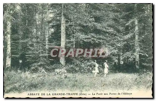 Ansichtskarte AK Abbaye de La Grande Trappe Orne La Foret aux Portes de l'Abbaye