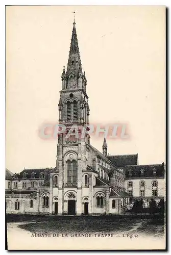 Cartes postales Abbaye de La Grande Trappe l'Eglise