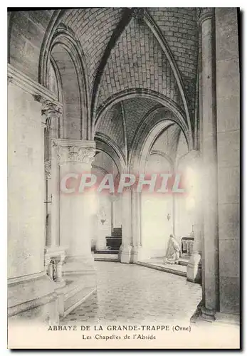 Ansichtskarte AK Abbaye de La Grande Trappe Orne Les Chapelles de l'Abside