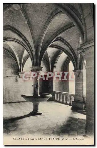 Cartes postales Abbaye de La Grande Trappe Orne l'Atrium