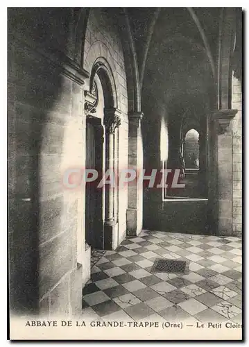 Ansichtskarte AK Abbaye de La Grande Trappe Orne Le Petit Cloitre