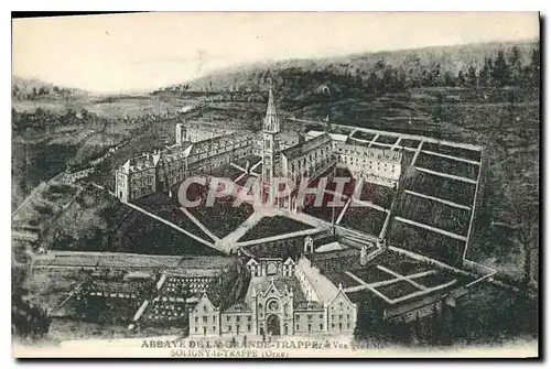 Ansichtskarte AK Abbaye de La Grande Trappe Vue generale Soligny la Trappe Orne