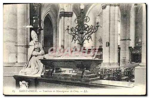 Cartes postales Saint Omer Tombeau de Monseigneur de Croy