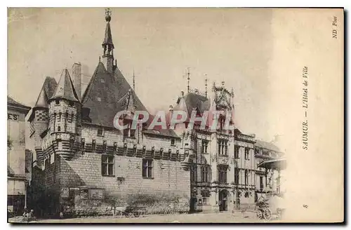 Cartes postales Saumur l'Hotel de Ville