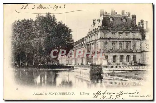 Cartes postales Palais de Fontainebleau L'Etang