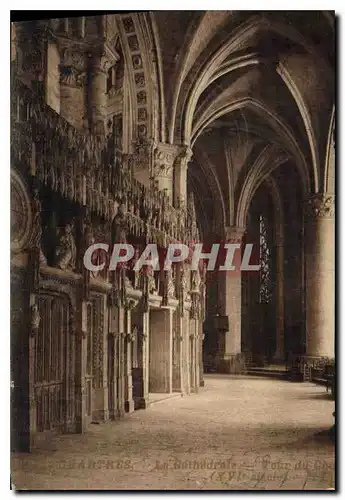 Cartes postales Chartres La cathedrale Tour du ch�ur