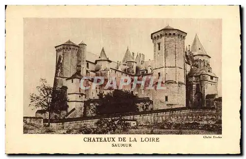 Cartes postales Chateaux de la Loire Saumur