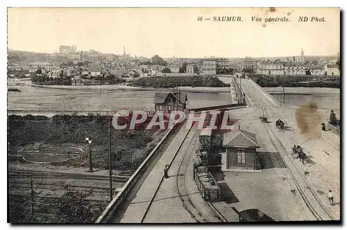 Cartes postales Saumur Vue generale