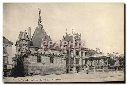 Ansichtskarte AK Saumur Maine et L'Hotel de Ville