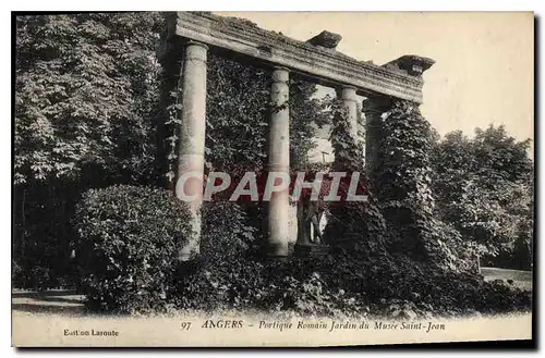 Ansichtskarte AK Angers Portique Romain Jardin du Musee Saint Jean