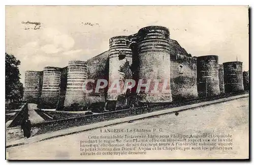 Cartes postales Angers Le Chateau