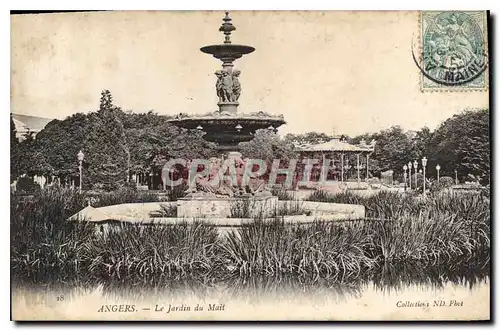 Cartes postales Angers Le Jardin du Mait