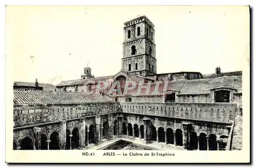 Cartes postales Arles Le Cloitre de St Trophime