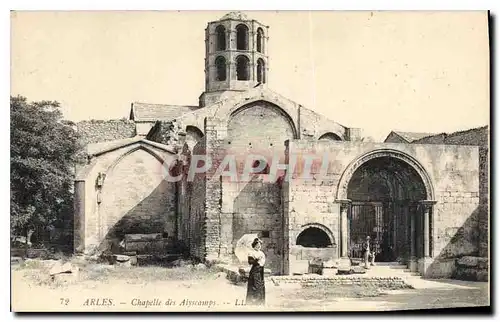 Cartes postales Arles Chapelle des Alyscamps