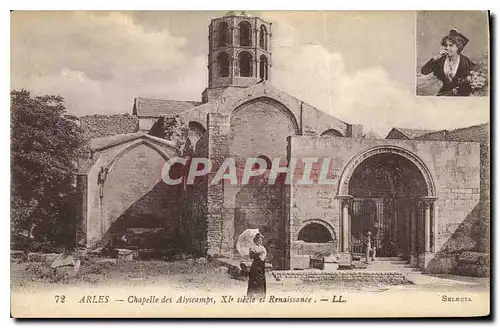 Cartes postales Arles Chapelle des Alyscamps