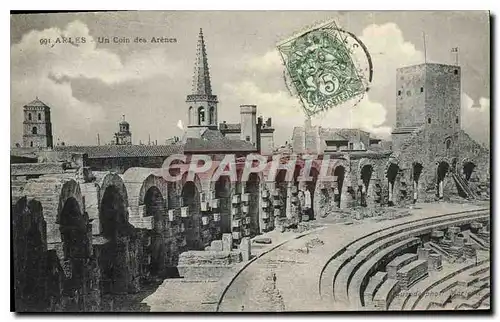 Ansichtskarte AK Arles Un Coin des Arenes