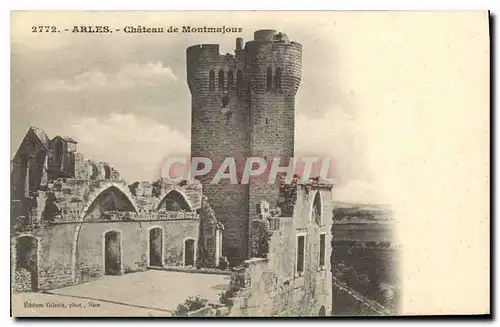 Cartes postales Arles Chateau de Montmajour