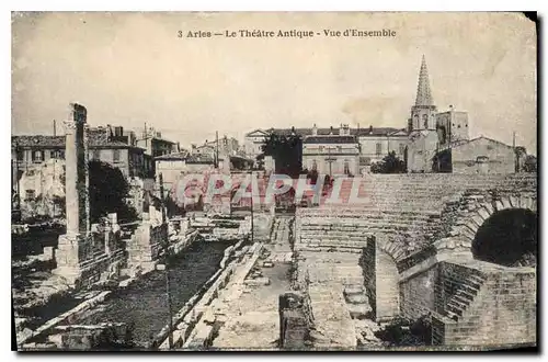 Cartes postales Arles Le Theatre Antique Vue d'Ensemble