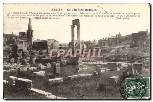 Cartes postales Arles Le Theatre Romain