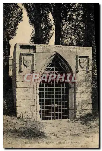 Cartes postales Arles Les Aliscamps Chapelle des Porcelets