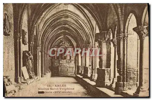 Cartes postales Arles Cloitre Saint Trophime