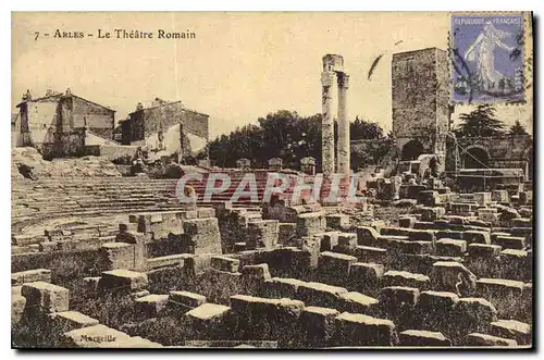 Cartes postales Arles Le Theatre Romain