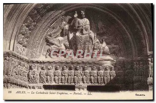 Cartes postales Arles La Cathedrale Saint Trophime