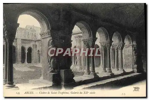 Cartes postales Arles Cloitre de Saint Trophime