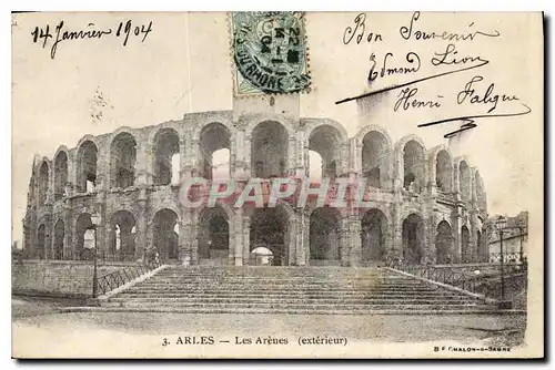 Cartes postales Arles Les Arenes exterieur