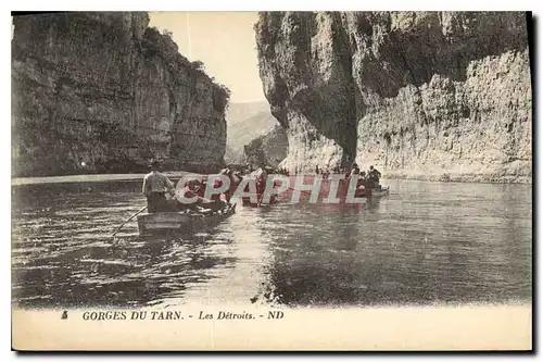 Cartes postales Gorges du Tarn Les Detroits