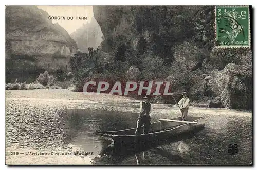 Ansichtskarte AK Gorges du Tarn L'Arrivee au Cirque des Beaumes