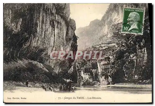 Cartes postales Gorges du Tarn Les Detroits