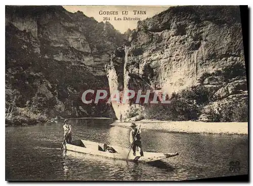 Ansichtskarte AK Gorges du Tarn Les Detroits