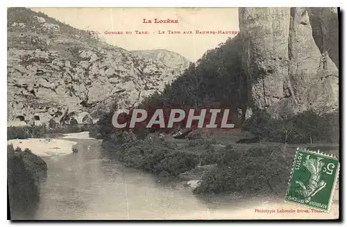 Ansichtskarte AK La Lozere Gorges du Tarn Le Tarn aux Beaumes Hautes