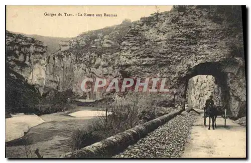 Cartes postales Gorges du Tarn La Route aux Baumes