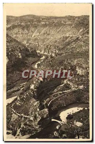 Cartes postales Gorges du Tarn Causie Mejean Canon du Tarn et Cirques de Saint Chely et Pougnadoires