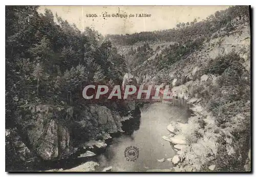 Cartes postales Les Gorges de l'Allier
