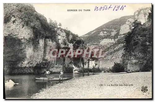 Cartes postales Gorges du Tarn La Sortie des Detroits