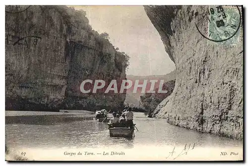 Cartes postales Gorges du Tarn Les Detroits