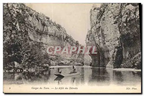 Ansichtskarte AK Gorges du Tarn Le Defile des Detroits