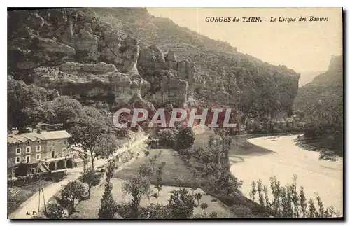 Ansichtskarte AK Gorges du Tarn Le Cirque des Baumes