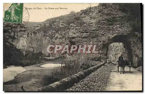 Cartes postales Gorges du Tarn La Route aux Baumes
