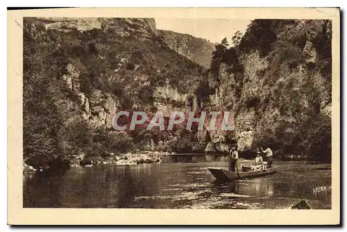 Ansichtskarte AK Gorges du Tarn Cirque des Baumes