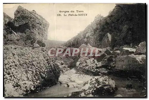 Cartes postales Gorges du Tarn Le Pas de Soucy