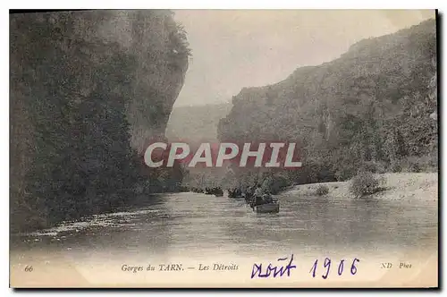 Cartes postales Gorges du Tarn Les Detroits