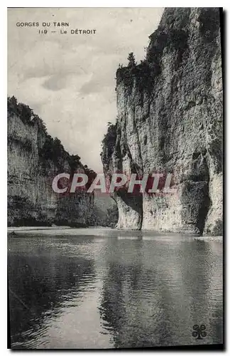 Cartes postales Gorges du Tarn Le Detroit